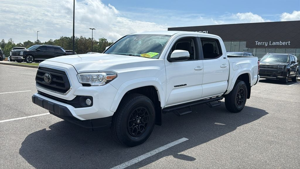 2022 Toyota Tacoma — rear three-quarter view