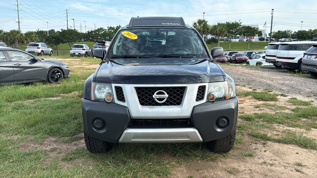 2012 Nissan Xterra — side profile view