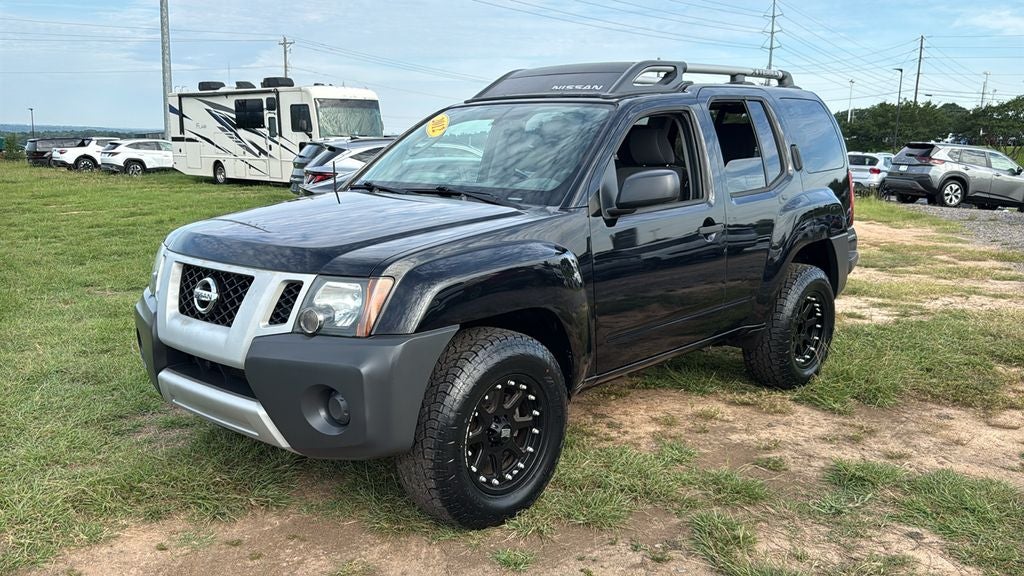 2012 Nissan Xterra — rear three-quarter view