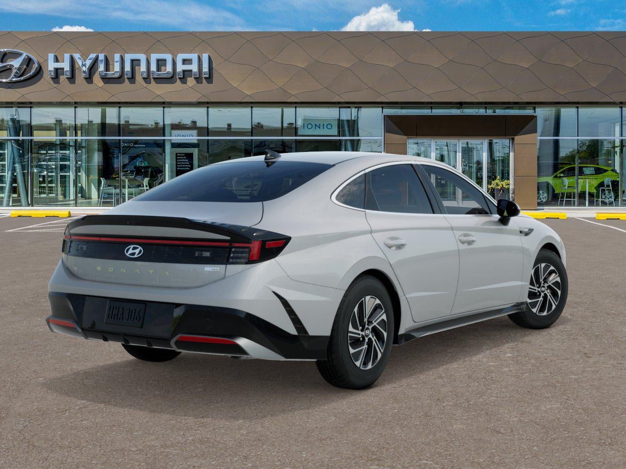 2026 Hyundai SONATA HYBRID — interior view